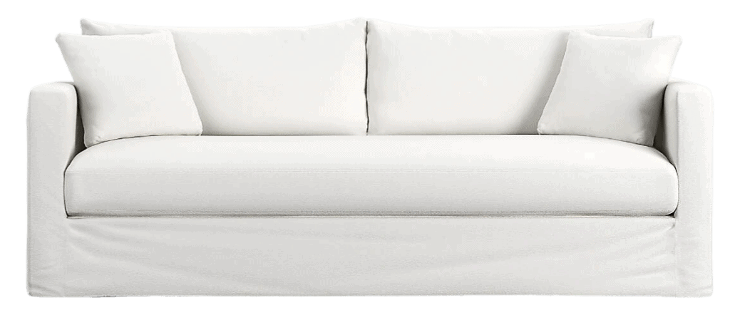 Crate & barrel Willow ii Slipcovered sofa